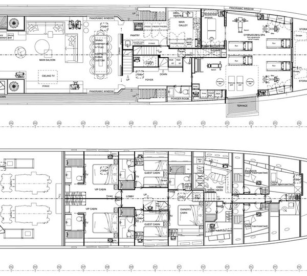 Redman Whiteley Design Image Gallery – Luxury Yacht Browser | by 