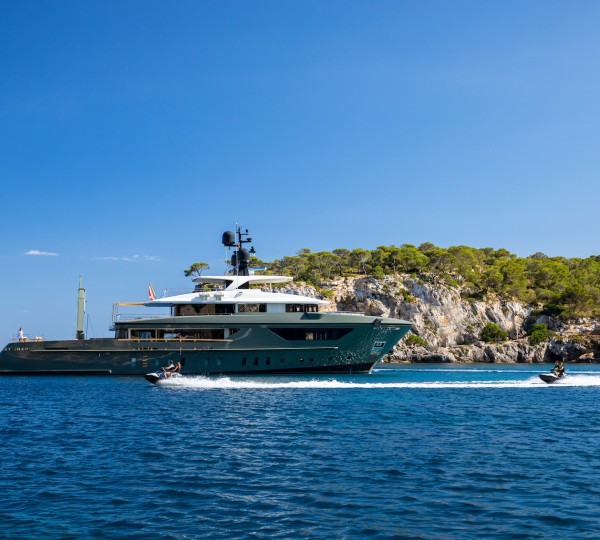 MOKA With Jetskis © YachtShot