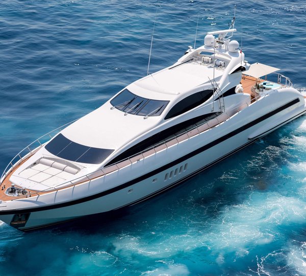 Mangusta Motor Yacht ALLURE - Aerial View