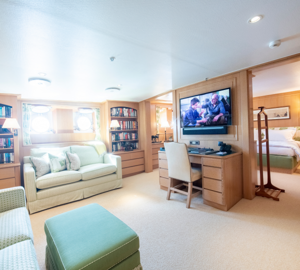 Master Stateroom Relaxation Area