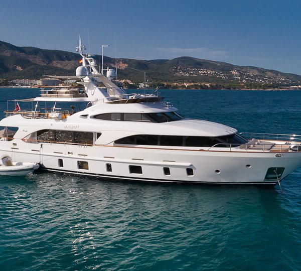 Profile In The Mediterranean With Tender