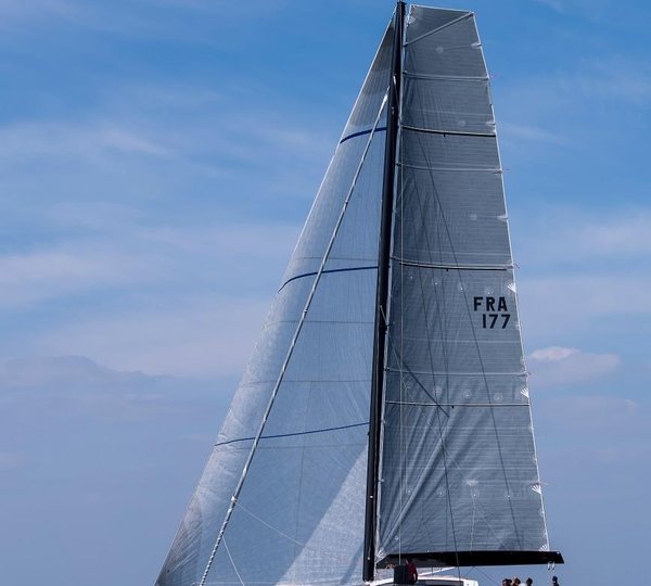 Profile Shot Sailing