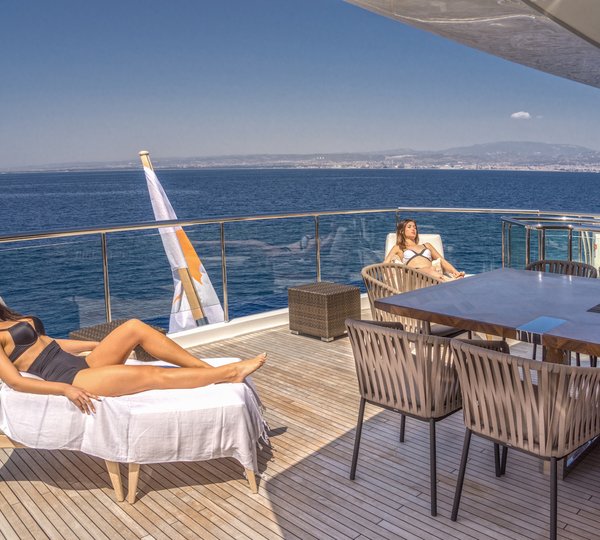 Relaxing On The Aft Deck