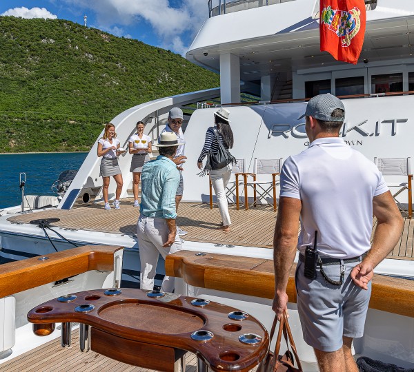Rock It - Welcome - Arriving Aboard - Credit Yachting Image