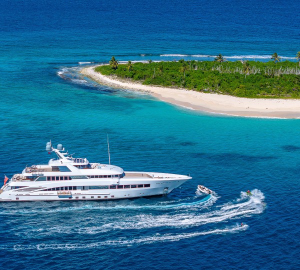 Rock It Aerial In The Virgin Islands With Water Toys Credit Yachting Image