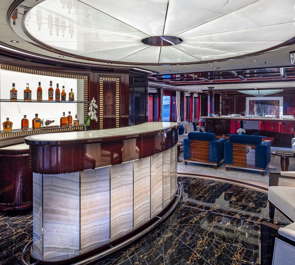 Rock It Main Salon - Bar Area Looking Forward Credit Yachting Image