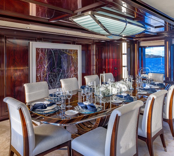 Rock It Main Saloon Formal Dining Area Credit Yachting Image
