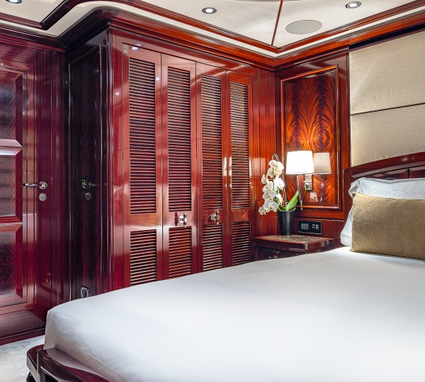 Rock It Queen Guest Suite Wardrobe - Storage Credit Yachting Image