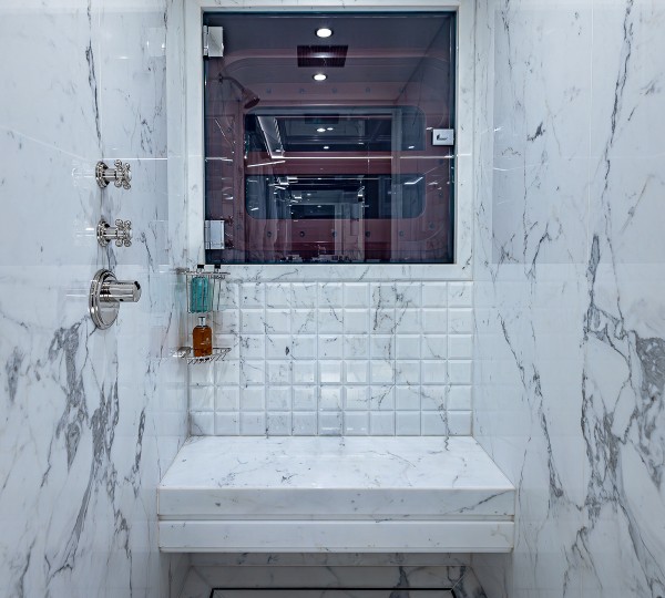 Rock It Twin Guest Ensuite Bathroom Shower Credit Yachting Image