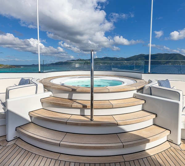 Rock It Sun Deck - Jacuzzi Credit Yachting Image