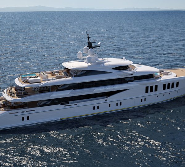 Spectre Superyacht By Benetti - Rendering