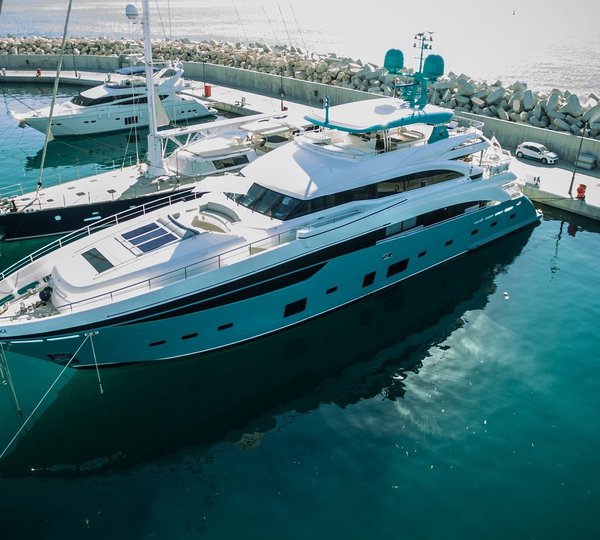 Superyacht ANKA Photo Credit Princess Yachts