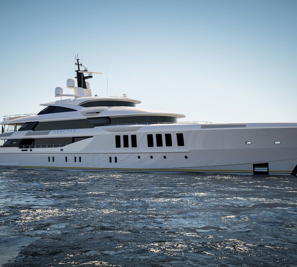 Superyacht Spectre Rendering