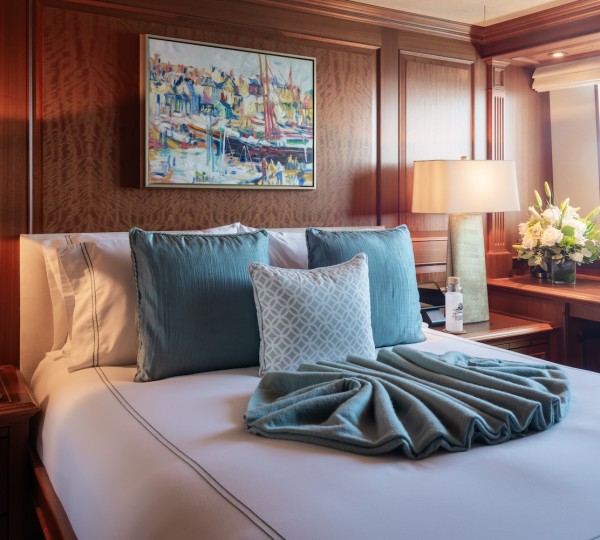 VIP Queen Stateroom On Bridge Deck