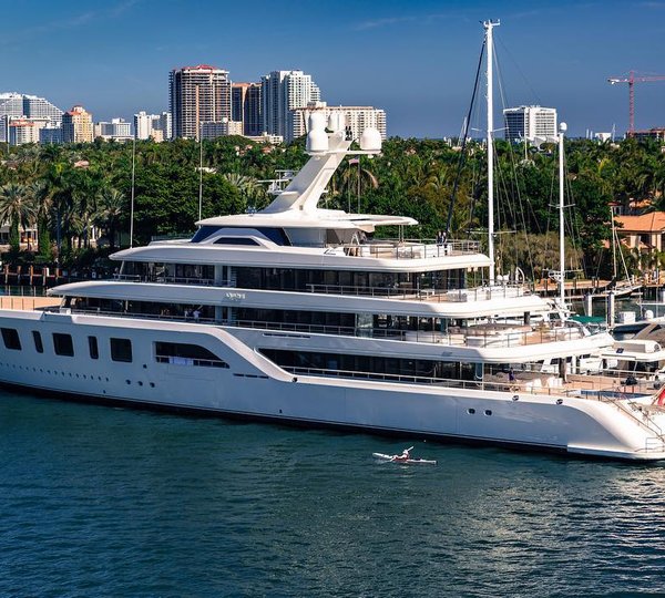 Yacht AQUARIUS Profile By Feadship - In Ft Lauredale, USA  