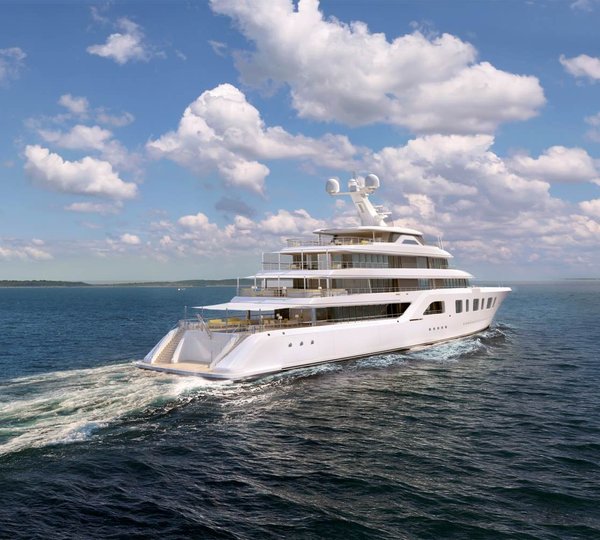 Yacht AQUARIUS By Feadship - Underway Aft