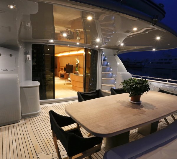 Yacht IF By Maiora - Aft Deck