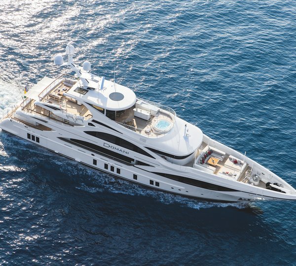 Aerial View Benetti 45m DOMANI
