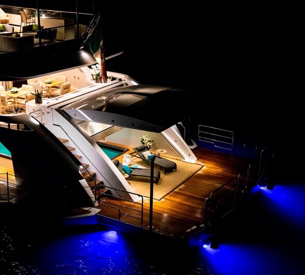 Aerial View By Night - Beach Club