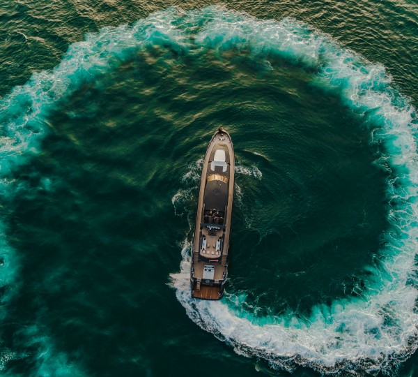 Aerial View Of ROCK 13 Yacht