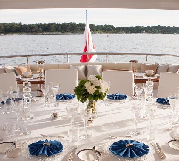 Aft Deck Alfresco Dining Area