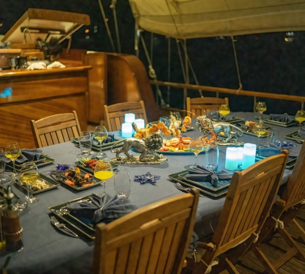 Alfresco Dining In The Evening