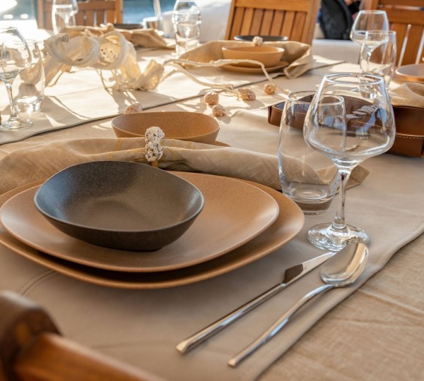 Alfresco Dining Set Up By Day