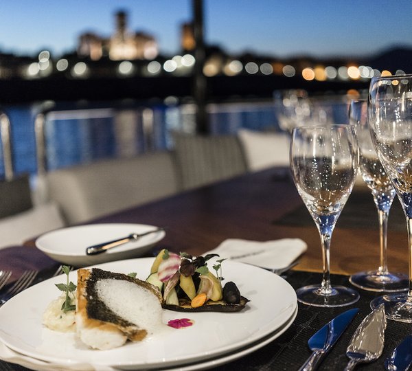 Delicious Gourmet Dishes Aboard Superyacht