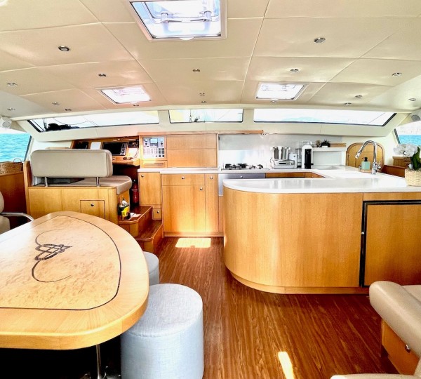 Interior - Galley And Seating