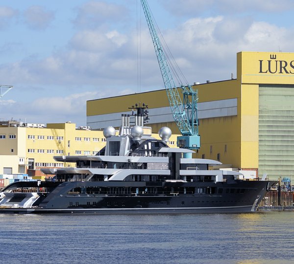 Lurssen Launches Superyacht Thunder