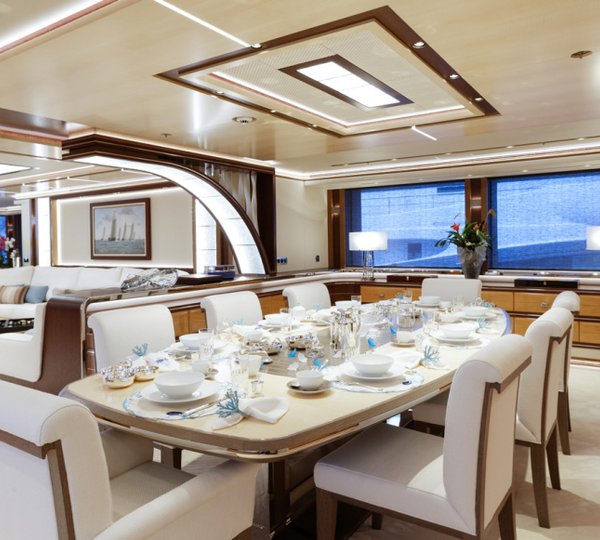 Galactica Interior Dining