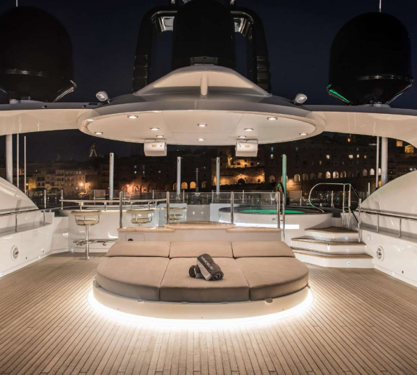 Sun Deck In The Evening