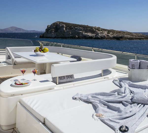 Sun Deck Seating And Sunbathing Area