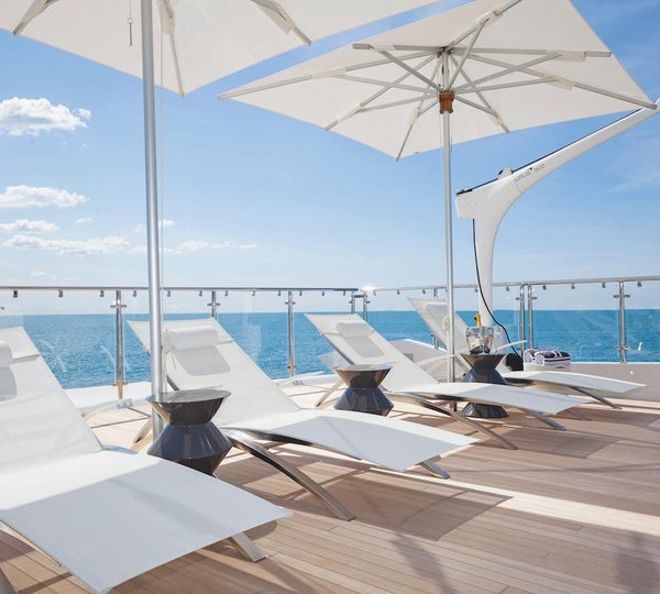 Sunbathing Area On The Sun Deck