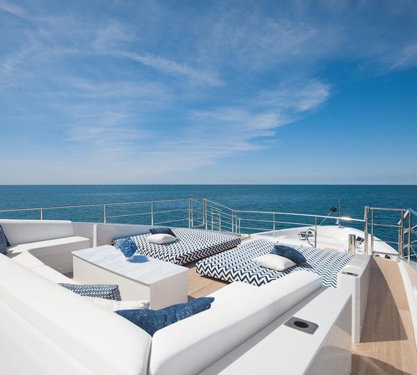 Sunpads On The Upper Deck Forward