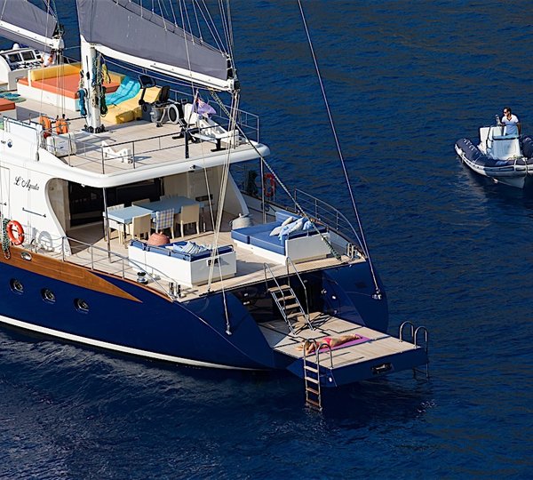 Yacht L'AQUILA By Mengi Yay - Swim Platform