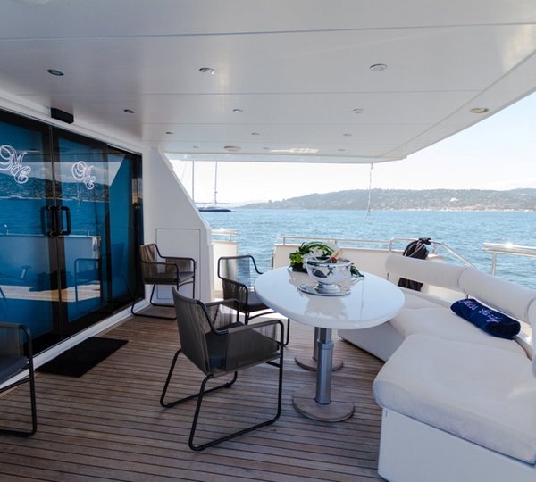 Yacht Miss Candy Aft Deck