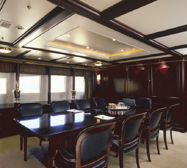 Luxury mega yacht REVERIE - Dining