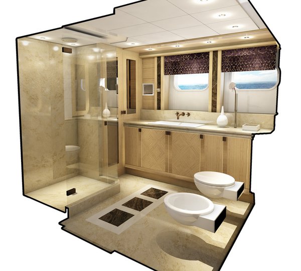 1-Project Galatea Yacht - Guest bathroom