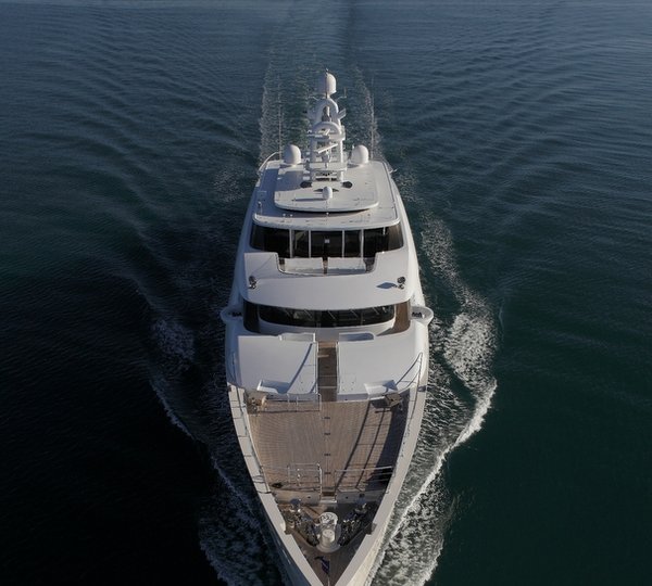 1-Superyacht Grace E from above