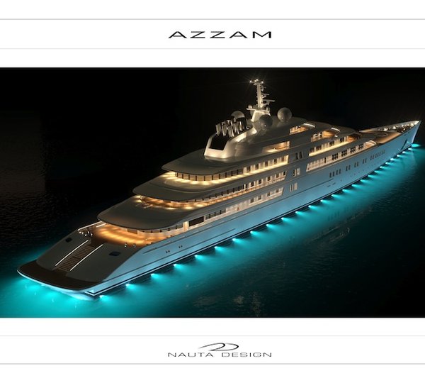 180m Azzam superyacht designed by Nauta Yachts