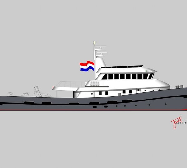 36.4m super yacht LARS by Balk Shipyard and Felix Buytendijk Yacht Design