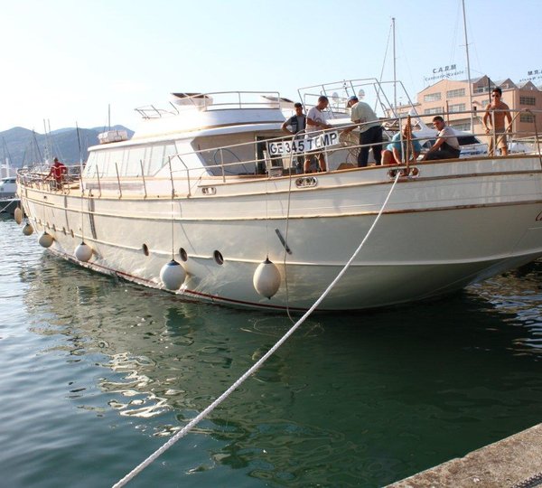 38m luxury sailing yacht Andromeda