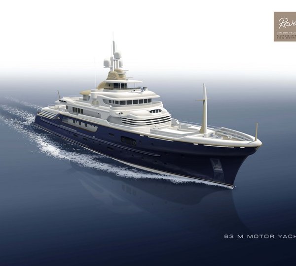 63 m luxury superyacht ZEUS (YN249) by Hakvoort