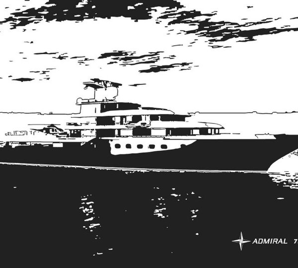 75m mega yacht Project 575 by Admiral