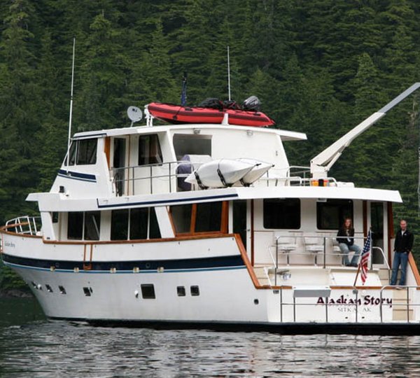 ALASKAN STORY at anchor