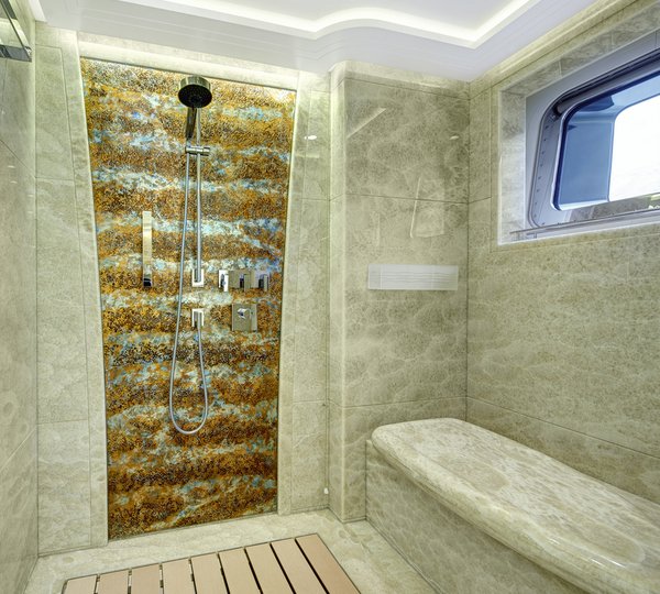 AY46 Yacht MONDANGO 3 - Master Ensuite Image by Chris Lewis