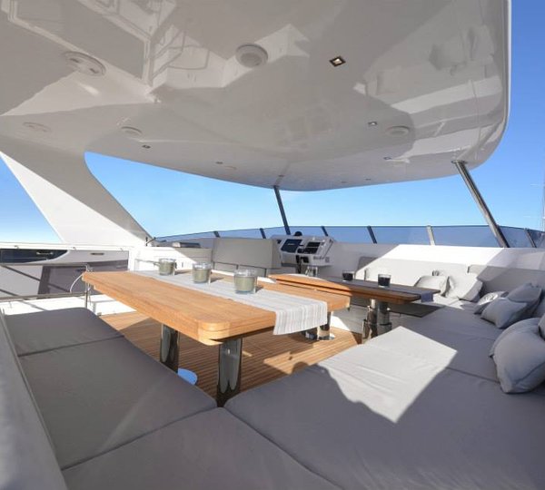 Aboard BLUE BELLY Yacht