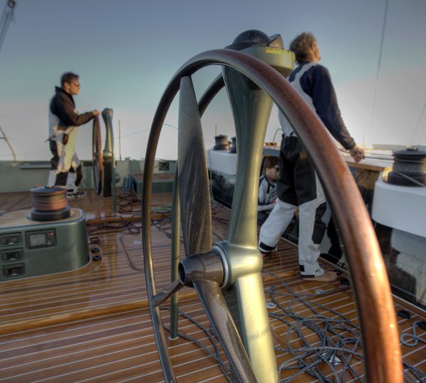 Aboard Dream 67 Shamlor yacht credit thierry seray