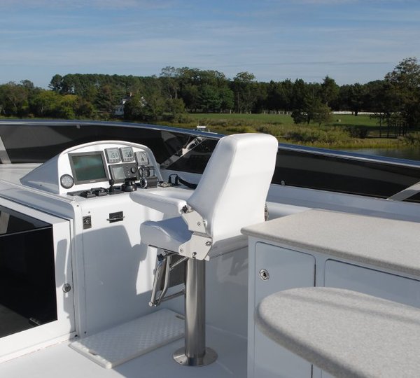 Aboard Super Yacht Prestige Lady